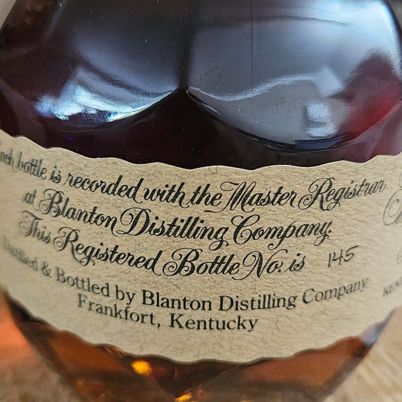 Blanton's Single Barrel