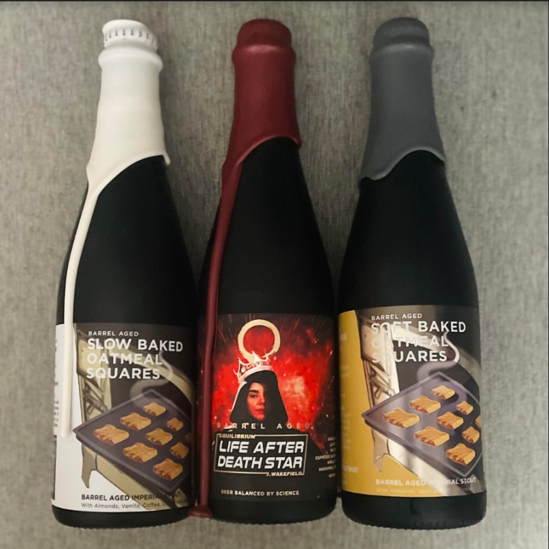 3 Pack Equilibrium / Trillium / J Wakefield BA Life after Death Star + Soft Baked Oatmeal Squares + BA Slow Baked +