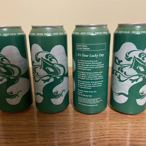 Tree House Brewing 4 * IT'S YOUR LUCKY DAY - 4 CANS 03/03/2026