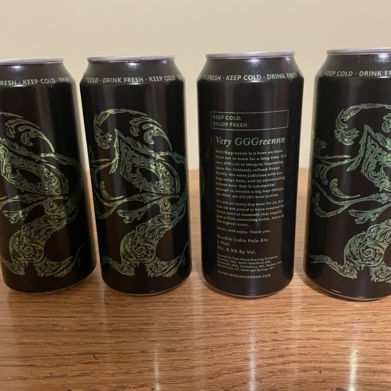 Tree House Brewing 4 * VERY GGGREENNN - 4 CANS 03/03/2026