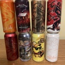 Tree House Brewing VERY SSS, FESTIVE JULIUS, KING JULIUS, JJULIUSSS, VERY DDD, FADE TO BLACK, NELSON MANY WAYS, YELLOW NEW ORANGE - 8 CANS TOTAL