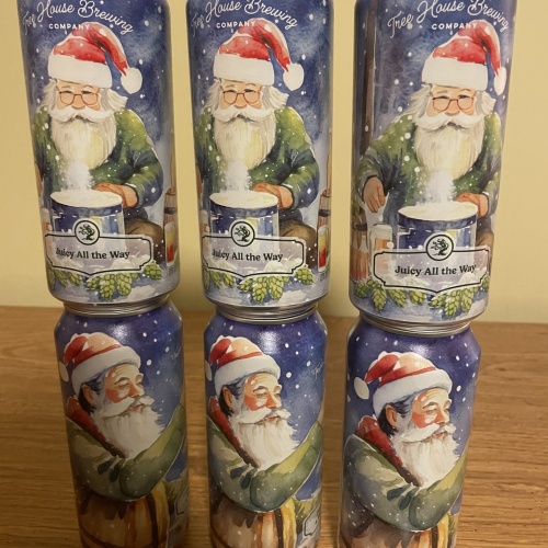 Tree House Brewing 3 * I'M DREAMING OF A HAZY CHRISTMAS, 3 * JUICY ALL THE WAY - 6 CANS TOTAL