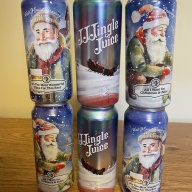 Tree House 2 * IT'S A WONDERFUL TIME FOR THIS BEER & 2 * ALL I WANT FOR CHISTMAS IS JUICE & 2 * JJJINGLE JUICE - 6 CANS TOTAL