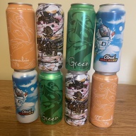 Tree House Brewing 2 * EXTRA DRIPPY, 2 * CLOUD MACHINE, 2 * CCCREAMSICLEEE & 2 * GREEN - 8 CANS TOTAL