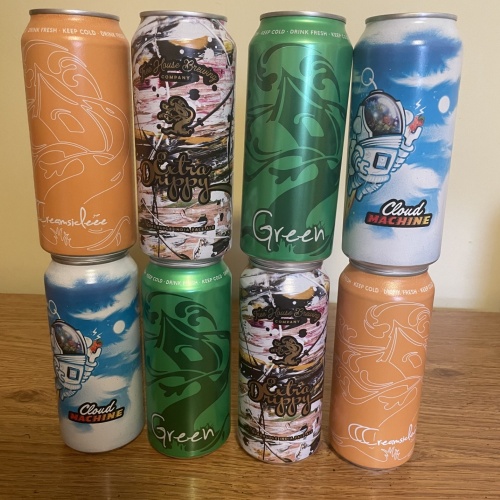 Tree House Brewing 2 * EXTRA DRIPPY, 2 * CLOUD MACHINE, 2 * CCCREAMSICLEEE & 2 * GREEN - 8 CANS TOTAL
