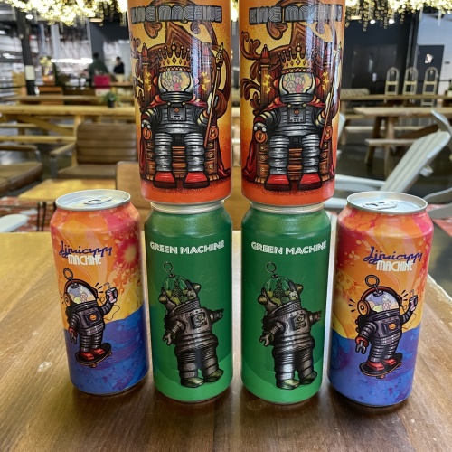 Tree House Brewing 2 * KING MACHINE, 2 * JJJUICYYY MACHINE & 2 * GREEN MACHINE - 6 CANS TOTAL