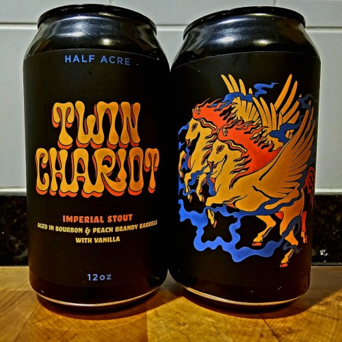 Half Acre Twin Chariot *2-Pack* Barrel Aged Imperial Stout