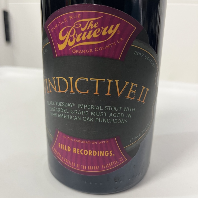 The Bruery - Vindictive II (2017)