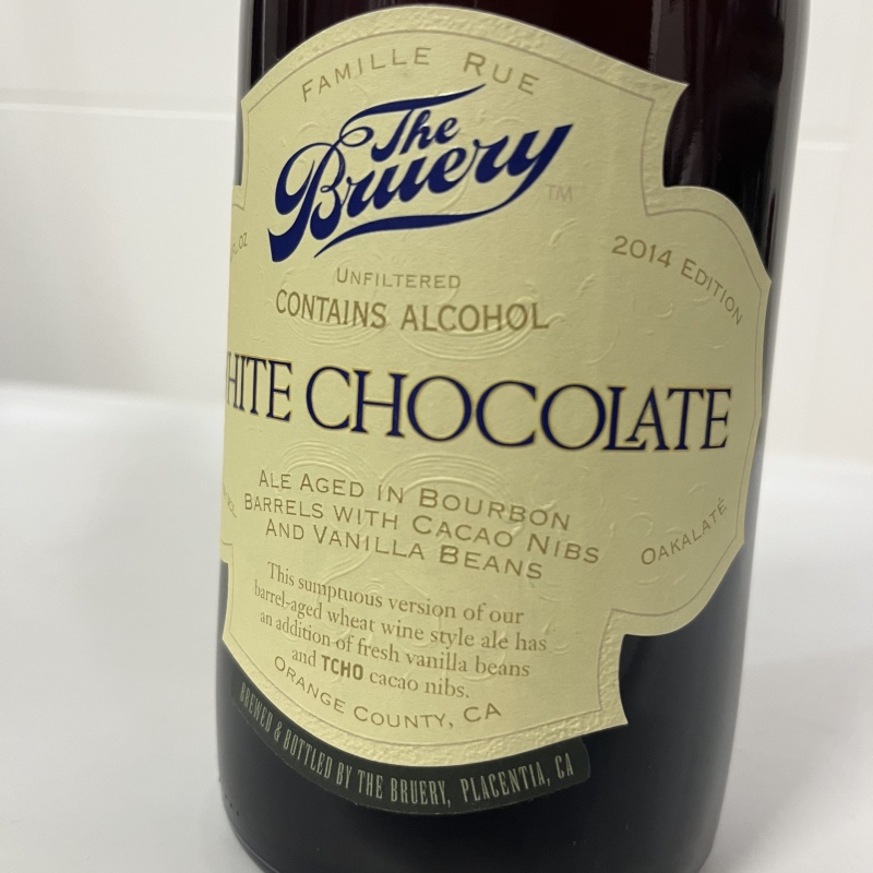 The Bruery - White Chocolate (2014)