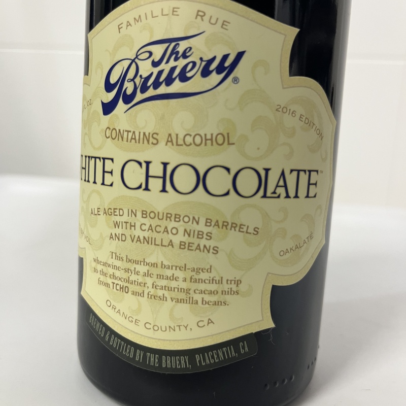 The Bruery - White Chocolate (2016)