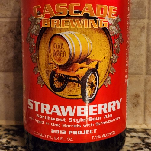 Cascade Brewing Strawberry (2012) - 750ml