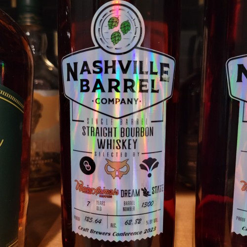 2 BOTTLES - Nashville Barrel Company CBC Single Barrel Straight Bourbon Whiskey