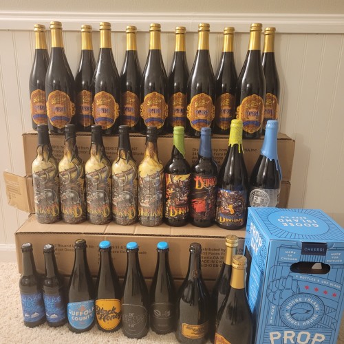 33 Bottle Lot, Dark Lord, Goose Island, Bruery, Mikerphone
