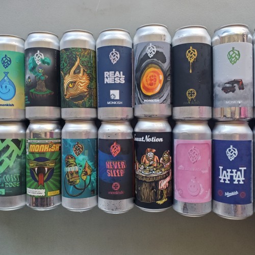 Monkish 17 cans - Increase the Fog Significantly, Joint Force Kobra, Never Sleep