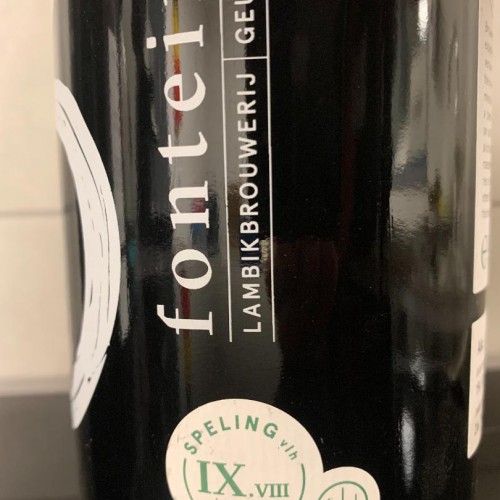 1 bottle (75cl) of 3 Fonteinen - IX.VIII Speling van het Lot / Twist of Fate - Aardbei Raw & Uncut (1 of 246 - Very Exclusive!)