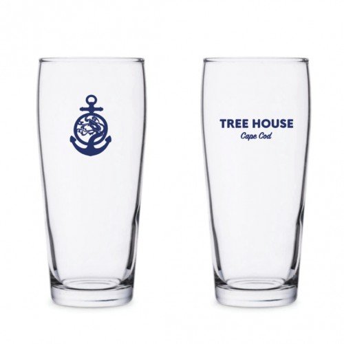 Tree House Willi Pint Glass Hello Cape Cod
