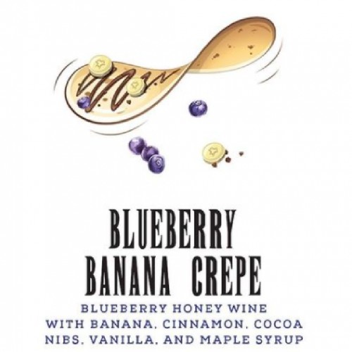 Blueberry Banana Crepe | Honey Pot Meadery