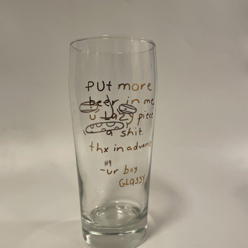 Permanent Hangover Gold Glassy - Free Shipping