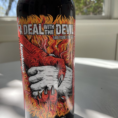 Rare Deal with the Devil Bottle - December 2014