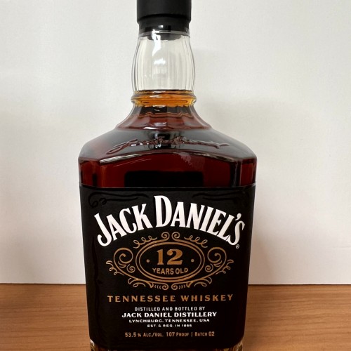 Jack Daniel's 12yr - 12 Years Old - JD12 - Batch 02 - 107 Proof / Daniels / Daniel