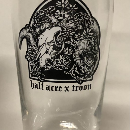 HALF ACRE TROON COLLAB THE SALAMANDERS OF GOAT HILL GLASS