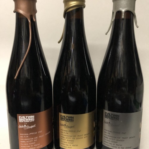 EVIL TWIN THE GREAT NORTHERN BARREL AGED STOUT SERIES 34, 35 & 36 - SIDE PROJECT COLLABS