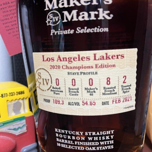 Makers mark Los Angeles lakers 2020 champions edition