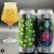 Six IPA cans: Monkish JFK2LAX, Bottle Logic/Other Half Character Alignment, Monkish/Cycle You Seem More Zen