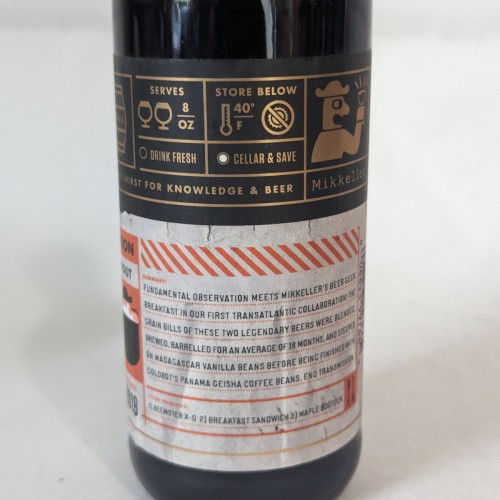 Bottle Logic 2019 Beer Geek Observation Vanilla Coffee Stout 1 Bottle