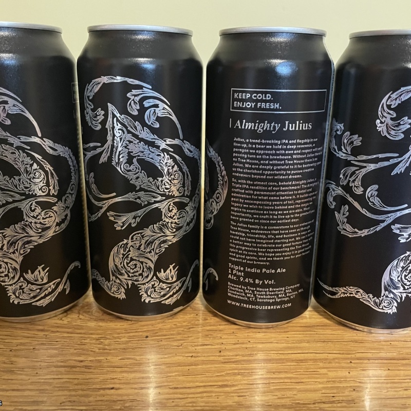 Tree House Brewing 4 * ALMIGHTY JULIUS - 4 CANS 06/12/2026
