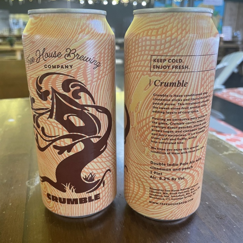 Tree House Brewing 2 * CRUMBLE - 2 CANS 01/29/2026