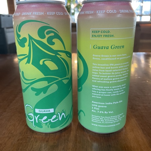 Tree House Brewing 2 * GUAVA GREEN - 2 CANS 03/03/2026