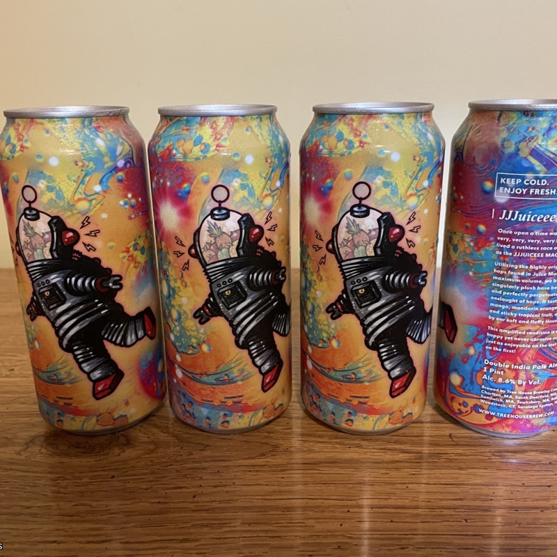Tree House Brewing 4 * JJJUICEEE MACHINE - 4 CANS 07/10/2026