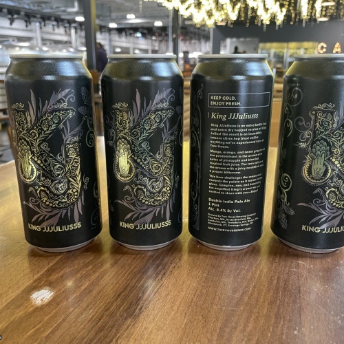 Tree House Brewing 4 * KING JJJULIUSSS - 4 CANS 01/20/2026