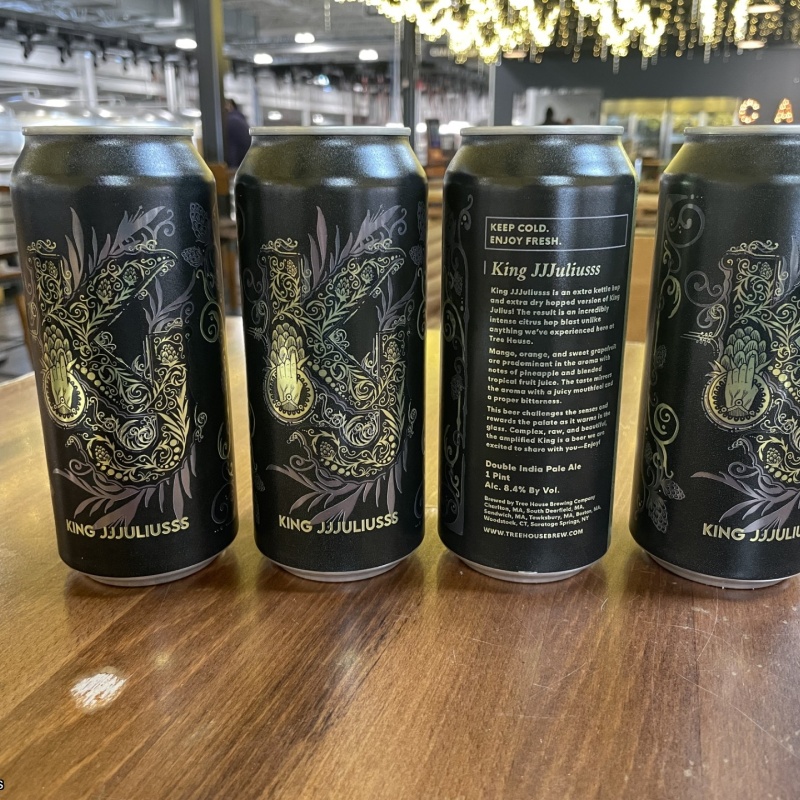 Tree House Brewing 4 * KING JJJULIUSSS - 4 CANS 01/20/2026