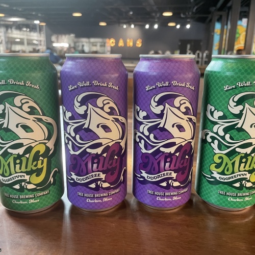 Tree House Brewing 2 * MILKY GGGREENNN & 2 * MILKY DDDAZEEE - 4 CANS TOTAL