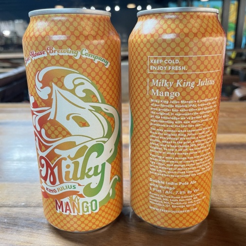 Tree House Brewing 2 * MILKY KING JULIUS MANGO - 2 CANS TOTAL 03/27/2026