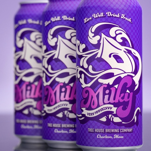 Tree House Brewing 4 * MILKY VERY HHHAZYYY - 4 CANS 09/14/2026