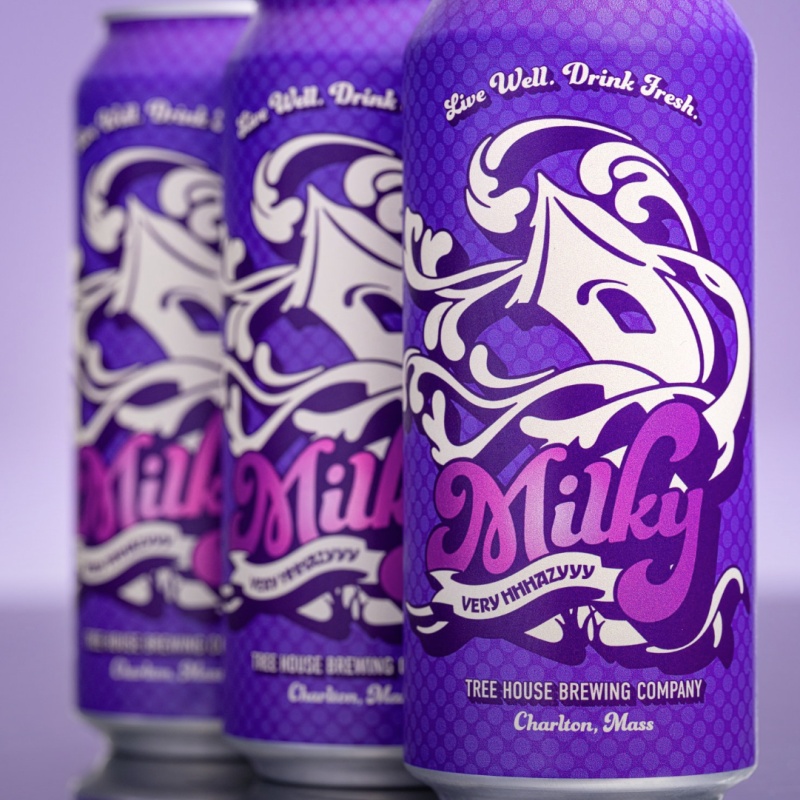 Tree House Brewing 4 * MILKY VERY HHHAZYYY - 4 CANS 09/14/2026