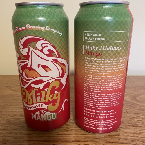 Tree House Brewing 2 * MILKY JJJULIUSSS MANGO - 2 CANS 02/05/2026