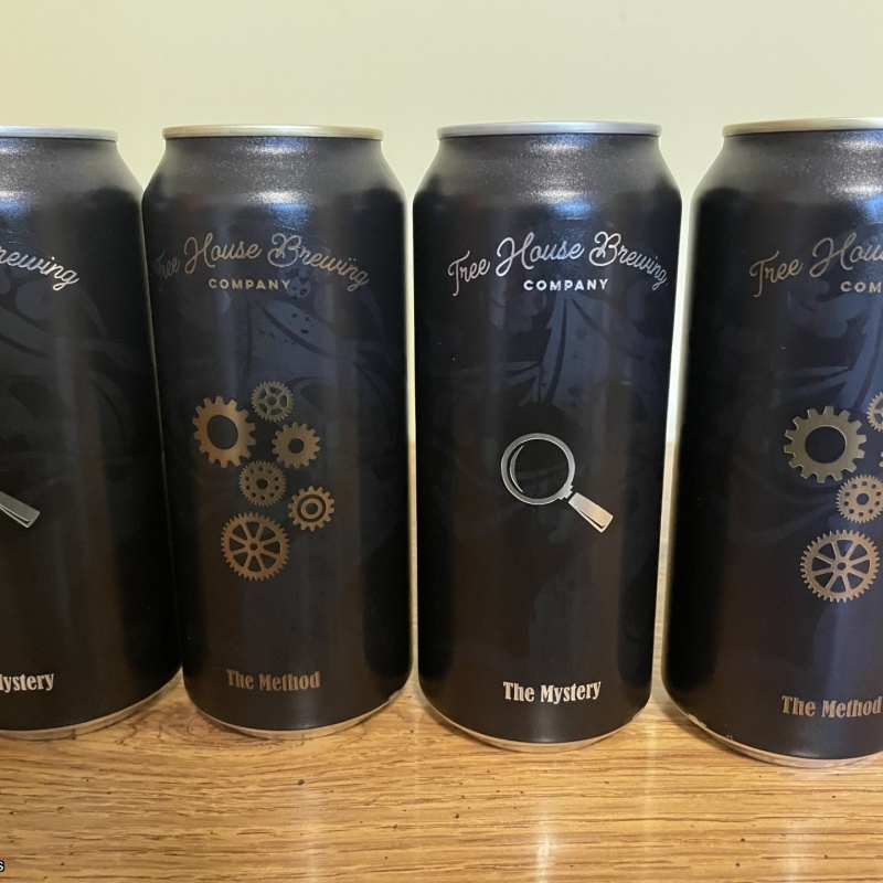 Tree House Brewing 2 * THE METHOD & 2 * THE MYSTERY - 4 CANS TOTAL