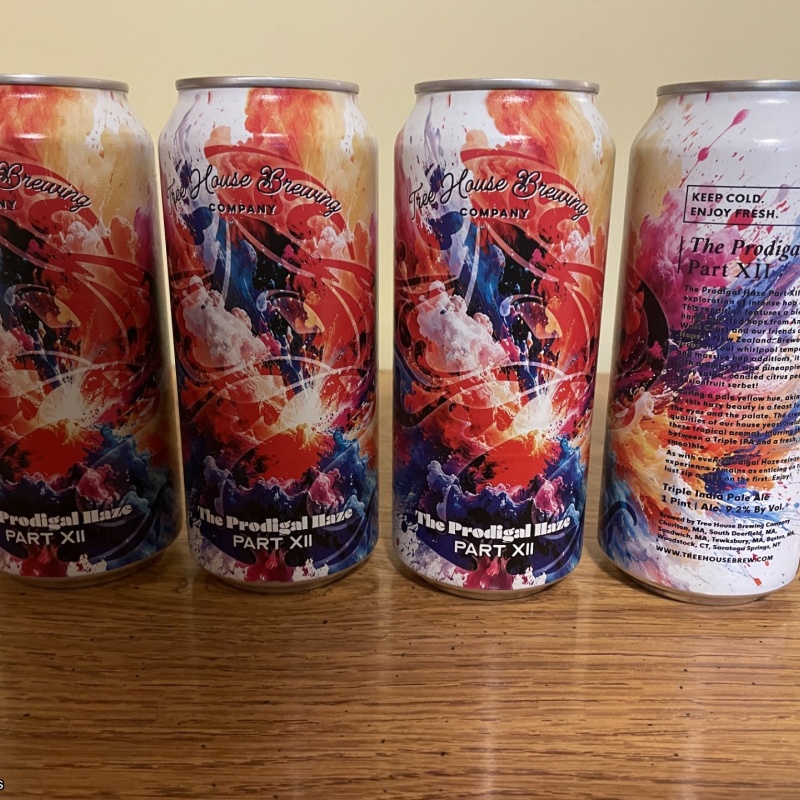 Tree House Brewing 4 * THE PRODIGAL HAZE PART XII - 4 CANS TOTAL 07/08/2026